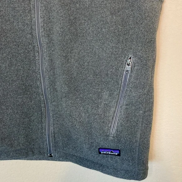 Patagonia Men's Synchilla Gray Fleece Men's Vest L - Picture 6 of 9